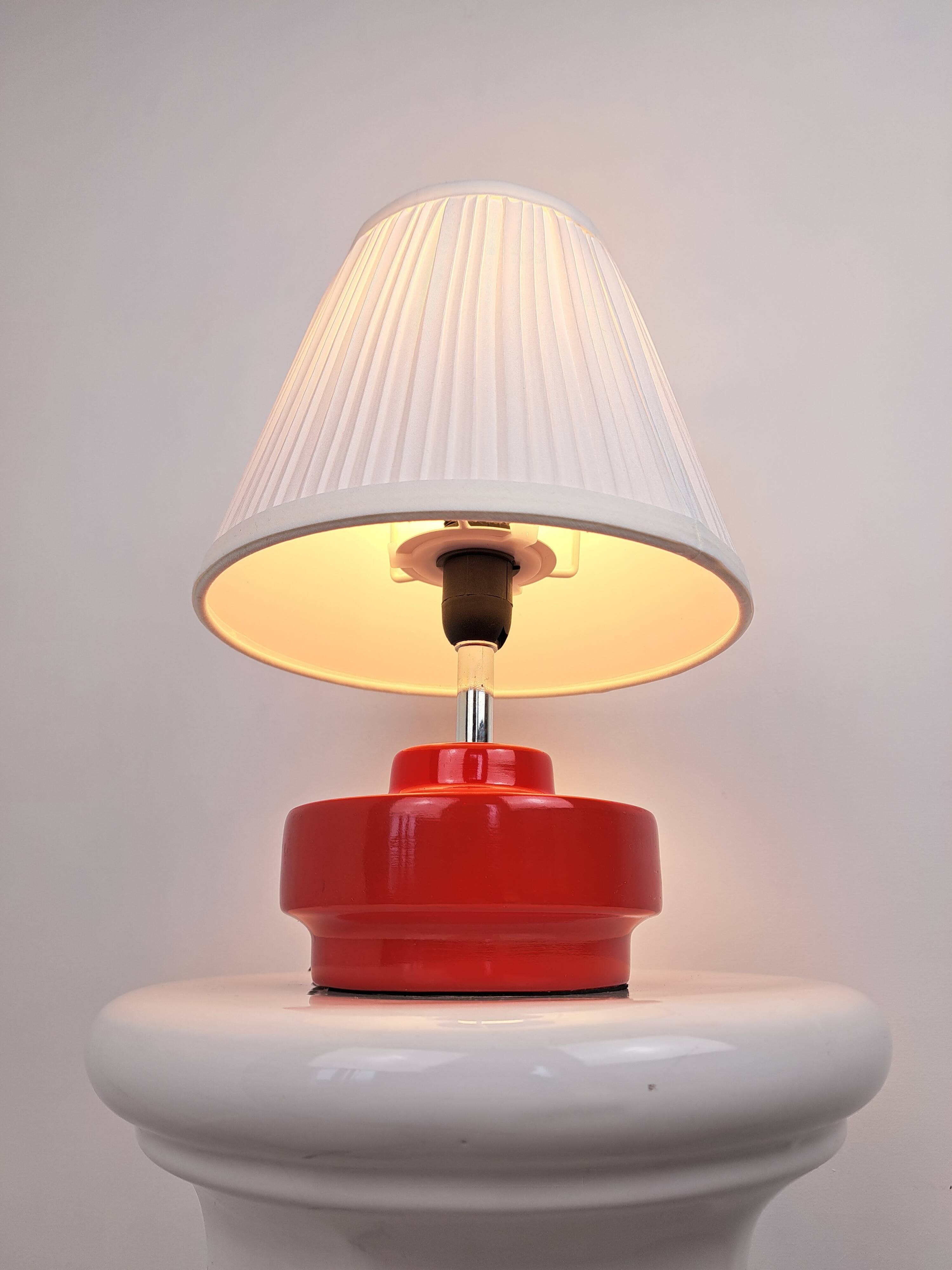 Lamp base (bedside) red