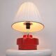 Lamp base (bedside) red