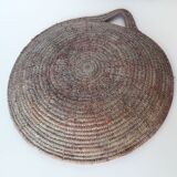 Old straw basket