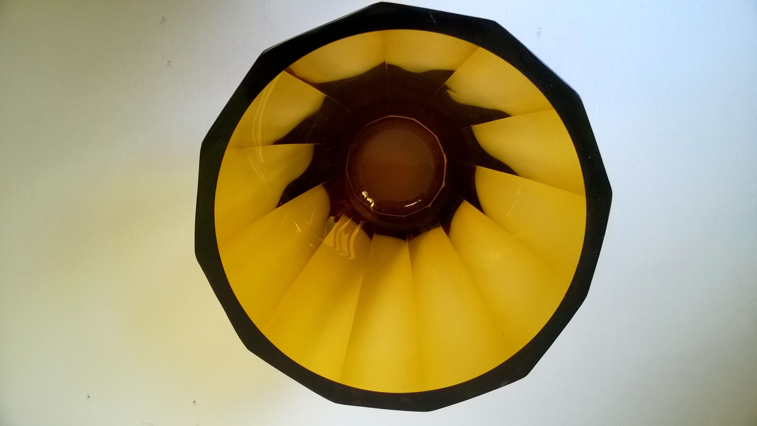 Moser Karlsbad art deco crystal vase