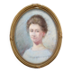 Portrait of a young girl, By Céline-Alice Winter-Schahl, Pastel, 1919
