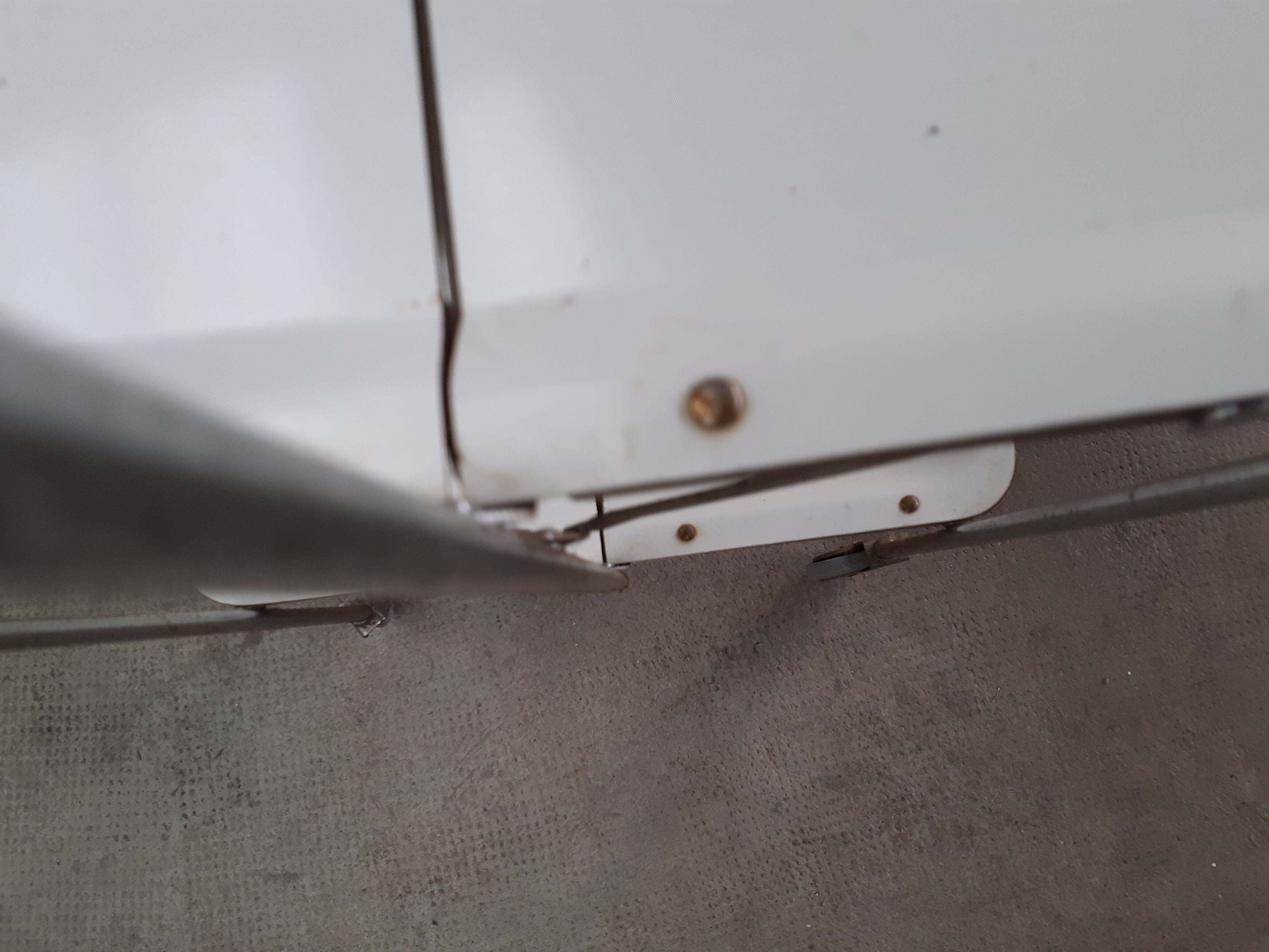 Vintage seventies serving table