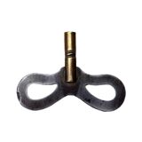 Mantel clock, art deco style, Napoleon's hat, Germany, 1930s.