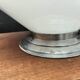 Paire de lampes opaline