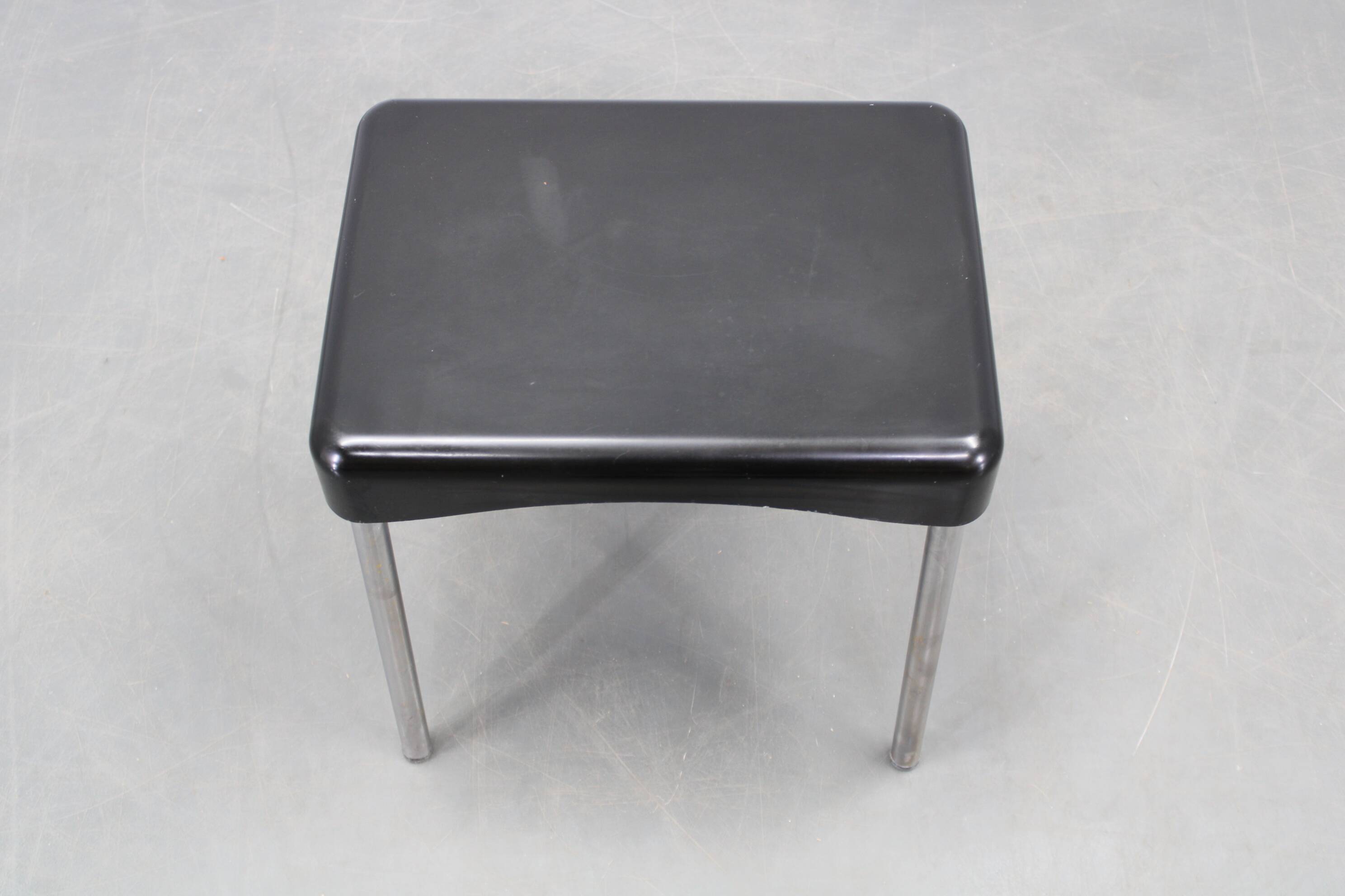 Marmore mid-century plastic stool by Carrara & Matta, Italy, 1970s