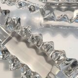 Glass candlesticks