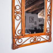 Bamboo mirror, Italy 1960