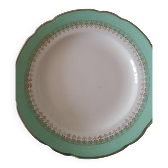 Large digoin Sarreguemines plate