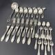 Louis XV style silver plated metal cutlery set