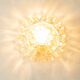 Space Age wall or ceiling lamp by Doria Leuchten, bubble glass, 1970s
