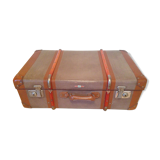 Vintage suitcase in wood of 30-50 years