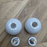 2 Jasper Morrison Mini Glo-Ball Wall Lights