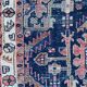 Ancient Persian carpet Hamadan handmade 94x145 cm