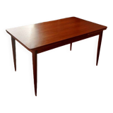 Large extendable designer dining table (seats 6 to 10), vintage, from the end of the 60s