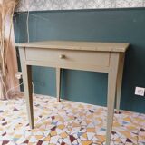 Farm table revisited in khaki