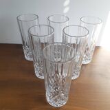 Set of 6 vintage water glasses