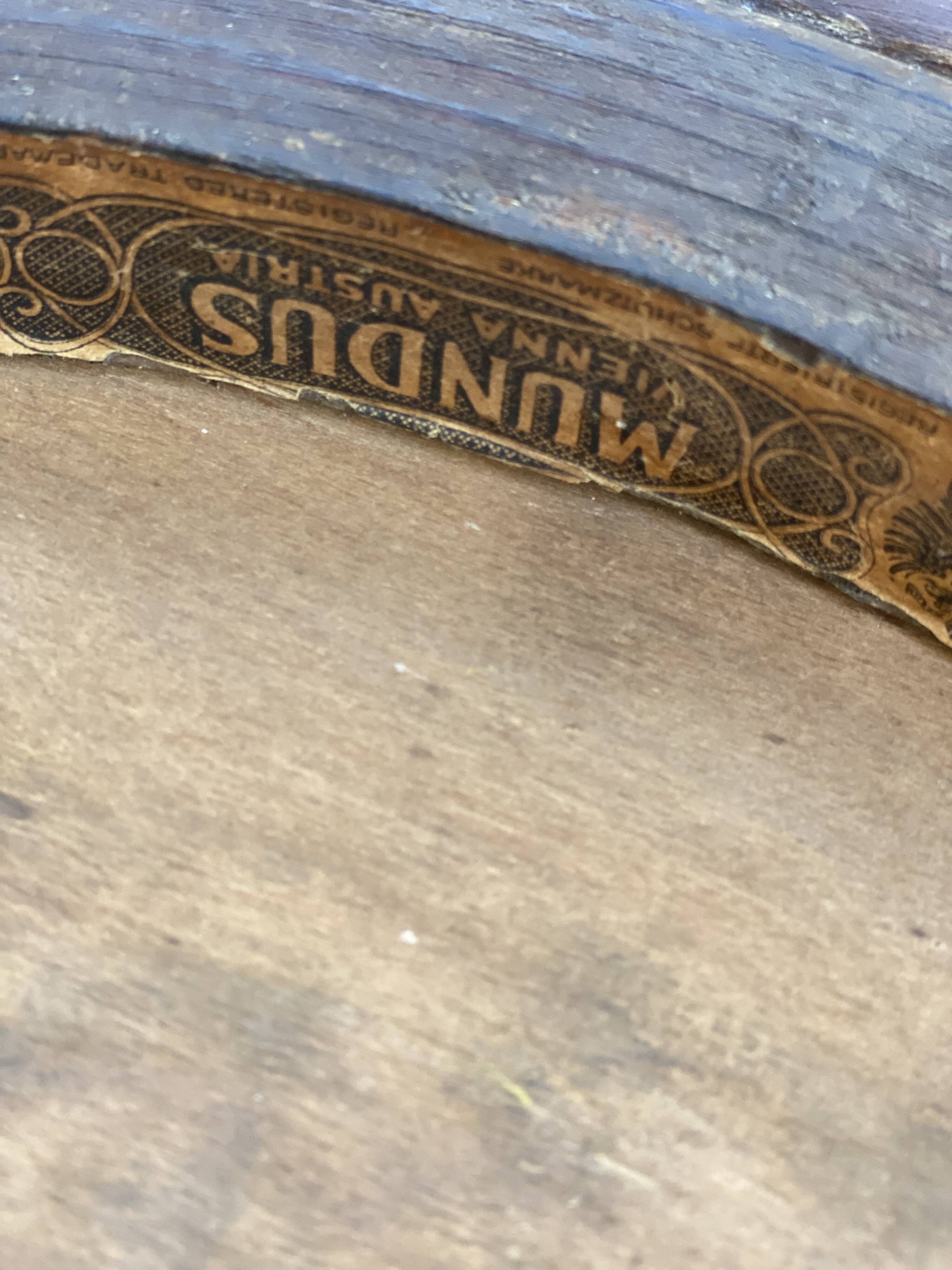 Pair of Vintage Thonet Viennese Bentwood Chairs