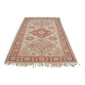 Tapis Oushak turc vintage de grande taille sku2381