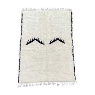 Moroccan rug handmade in wool 175x265 cm