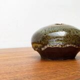 Ikebana vase in studio pottery by German artist Till Sudeck from the mid-century, 1960s.