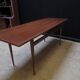 Table basse en bois vintage, mid century, tchèque, Nabytec