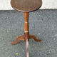 Sellette tripode vintage en bois