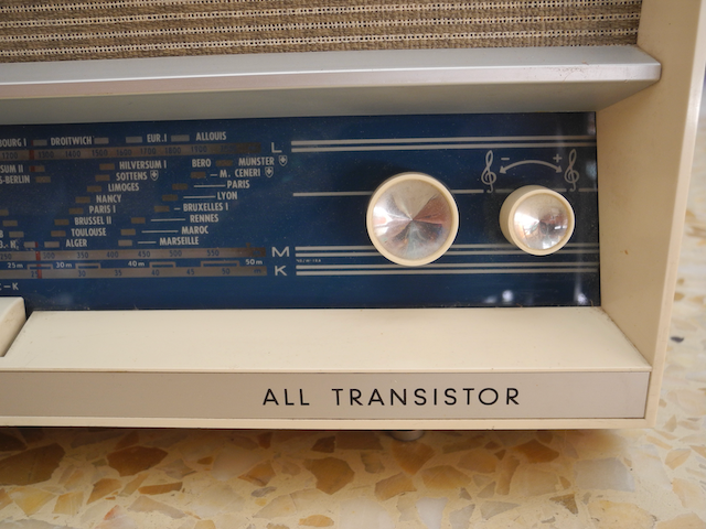 Radio vintage 60's Philipps "All Transistor"
