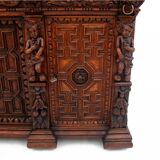 Carved buffet-chest of drawers, France, circa 1860