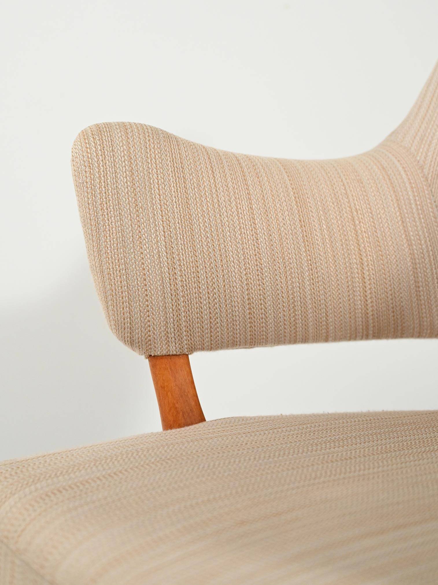 Pair of Swedish “Lata Greven” armchairs by Carl Malmsten