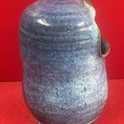 Salt box, Guérande ceramic salt box, signature to identify - 19 cm