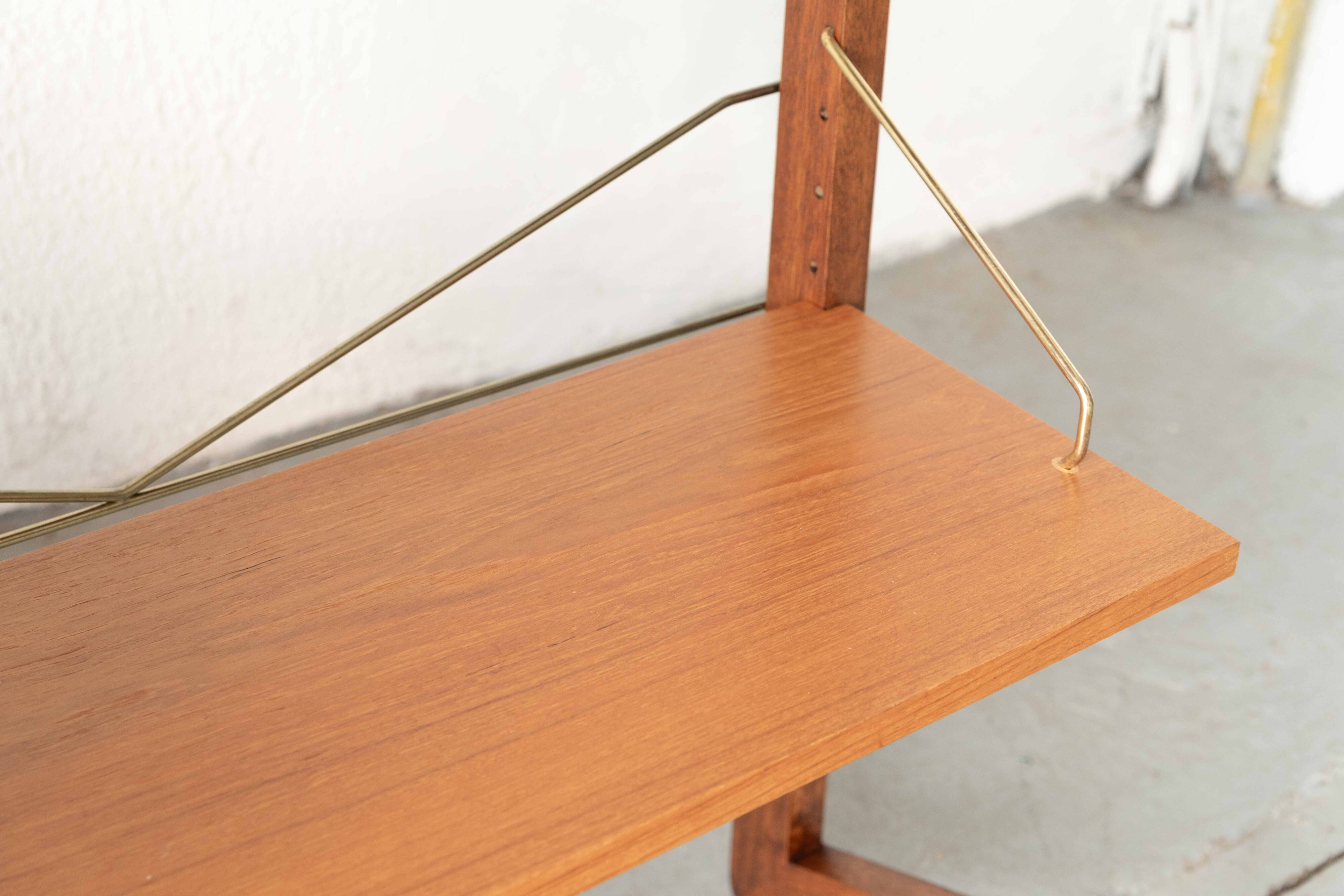 Freestanding wall unit by P. Cadovius, Denmark, 1960's