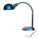 Chromed metal lamp