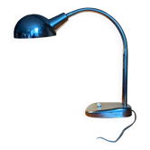 Chromed metal lamp