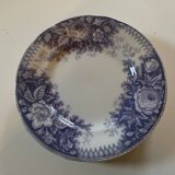 Assiettes dessert Sarreguemines modèle Jardinière XIXEME