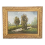 Oil on canvas