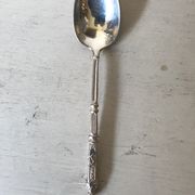 Series of 6 small spoons to mocha metal silver brand sfam russian décor