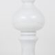 White Bishop chess lamp by Ivan Jakes, made of white glass, Czechoslovakia, 1970s.
