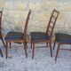 4 chaises Koefoeds modéle Lis en palissandre, Danemark