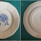 Set of 4 old plates