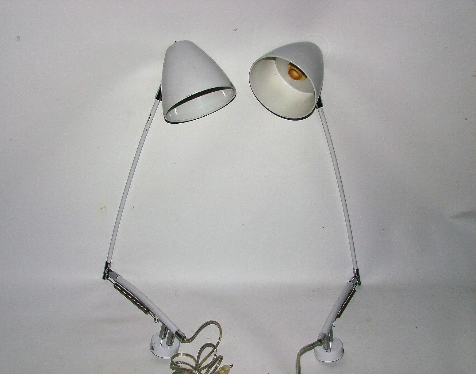 Pair of wall lamps, 90s