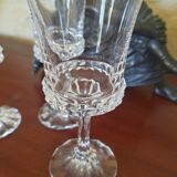 Crystal glasses early twentieth century
