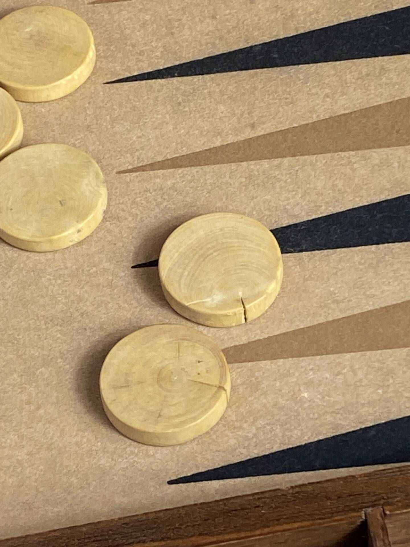 Jeu de backgammon, années 70/80, Dujardin