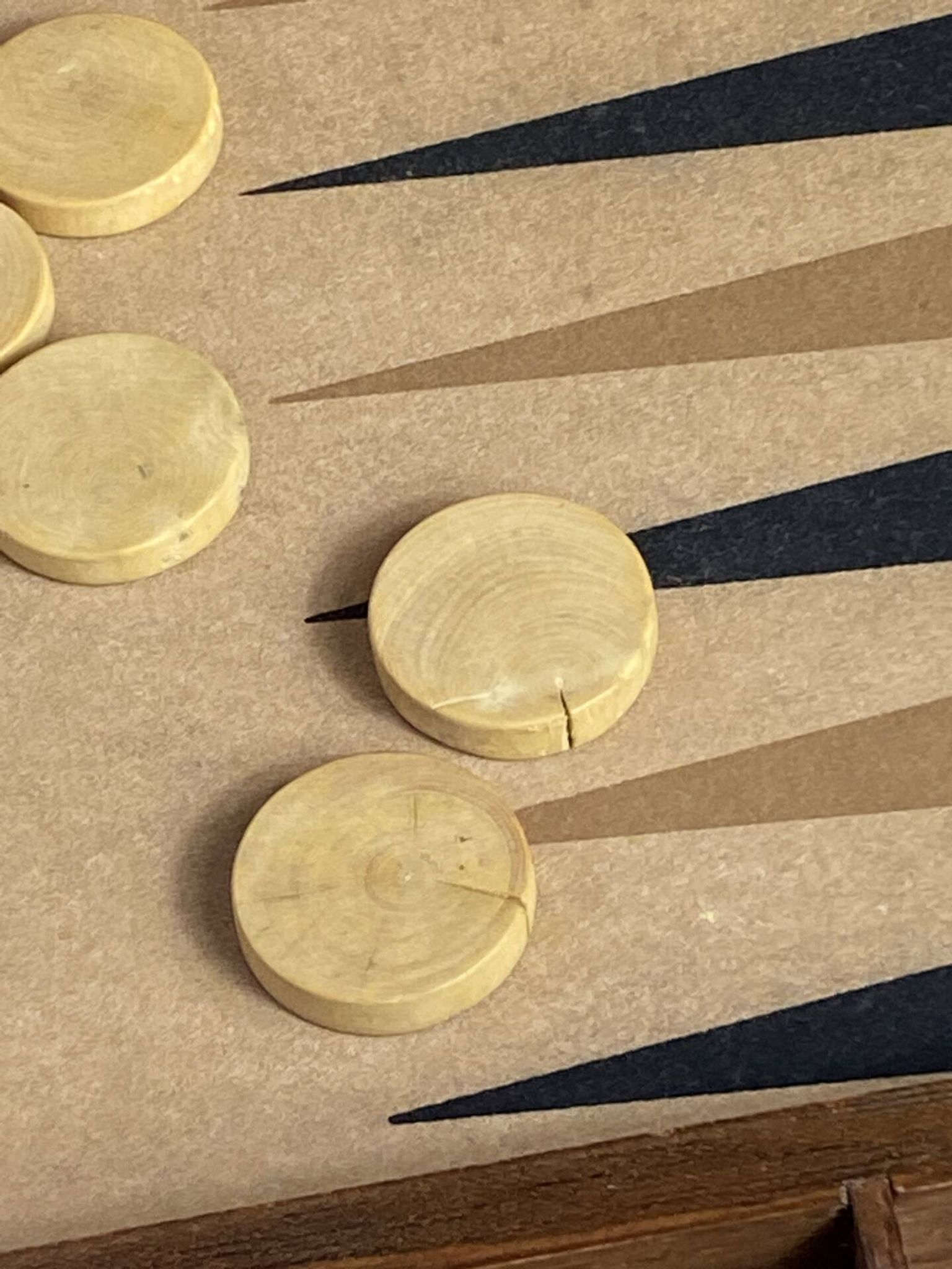 Jeu de backgammon, années 70/80, Dujardin