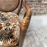 Bamboo armchair and adult canning