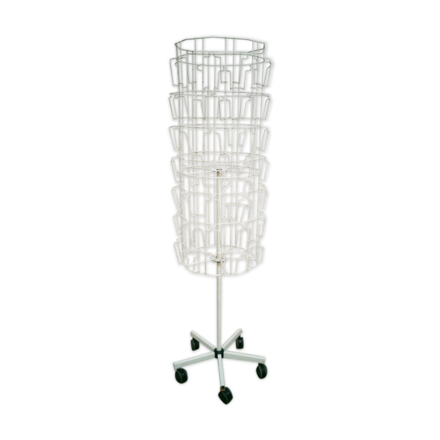 Metal turnstile display