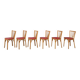 6 Baumann chairs no. 153