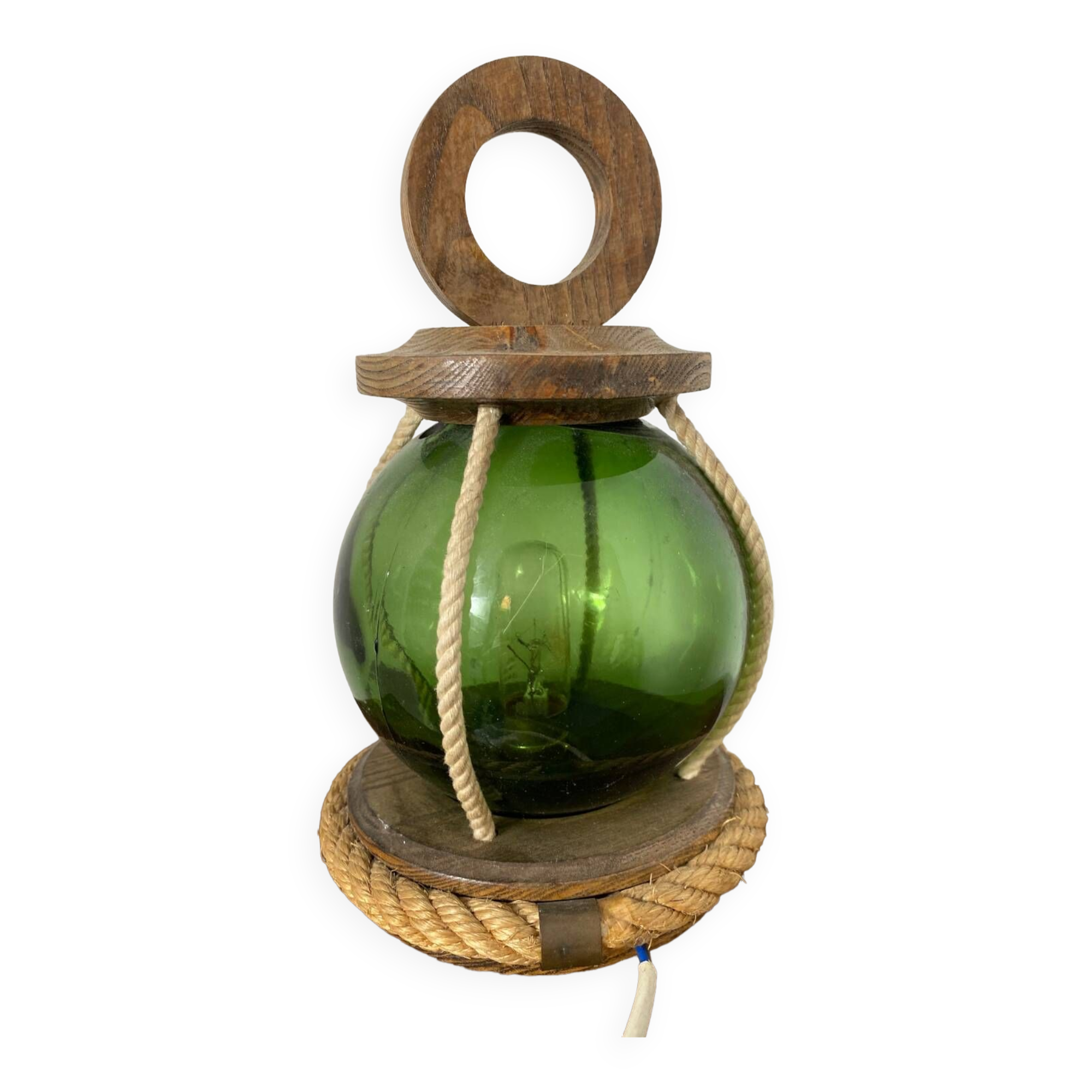 Lampe marine boule flotteur