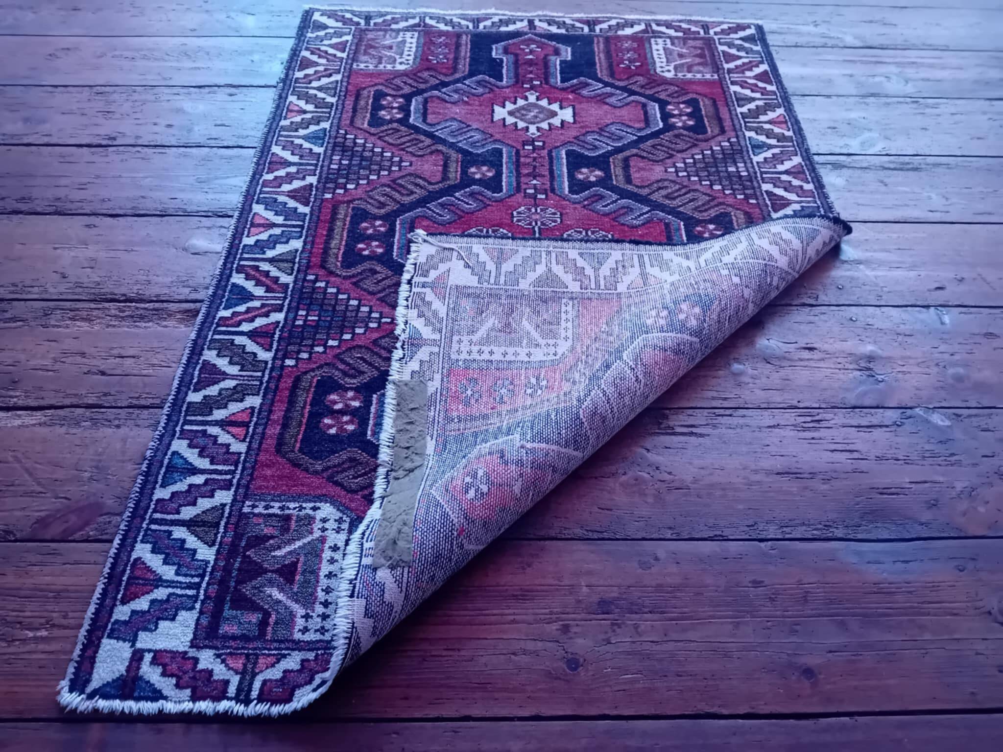 Tapis Persan Hamadan fait main 147x100cm