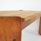 Pinewood dining table, The Netherlands 1970's