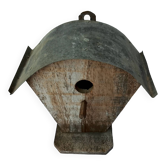 Ancien nichoir bois et zinc